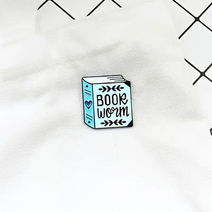 Bookworm • Bookish Enamel Pin