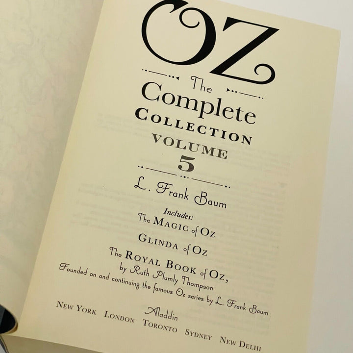 Oz The Complete Collection Vol 1-5