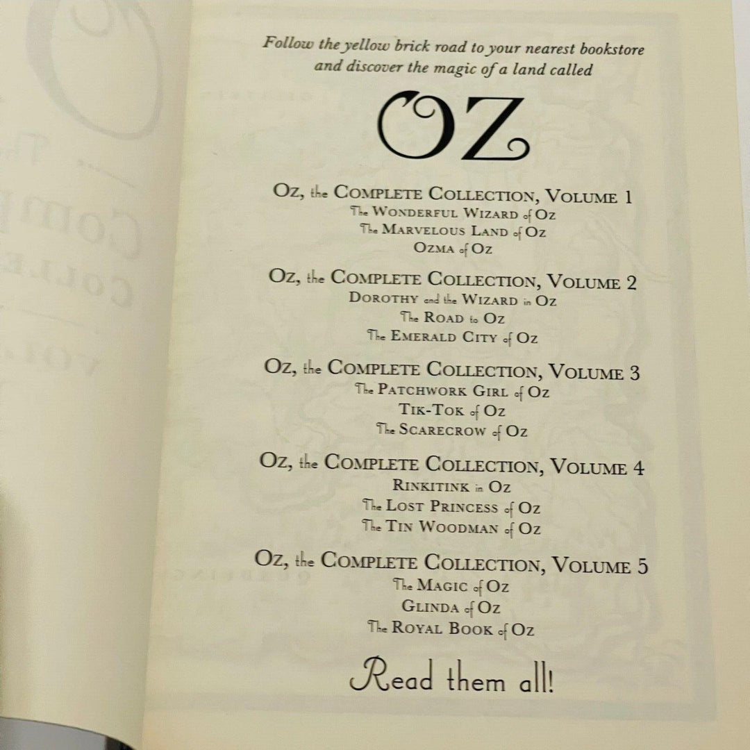 Oz The Complete Collection Vol 1-5