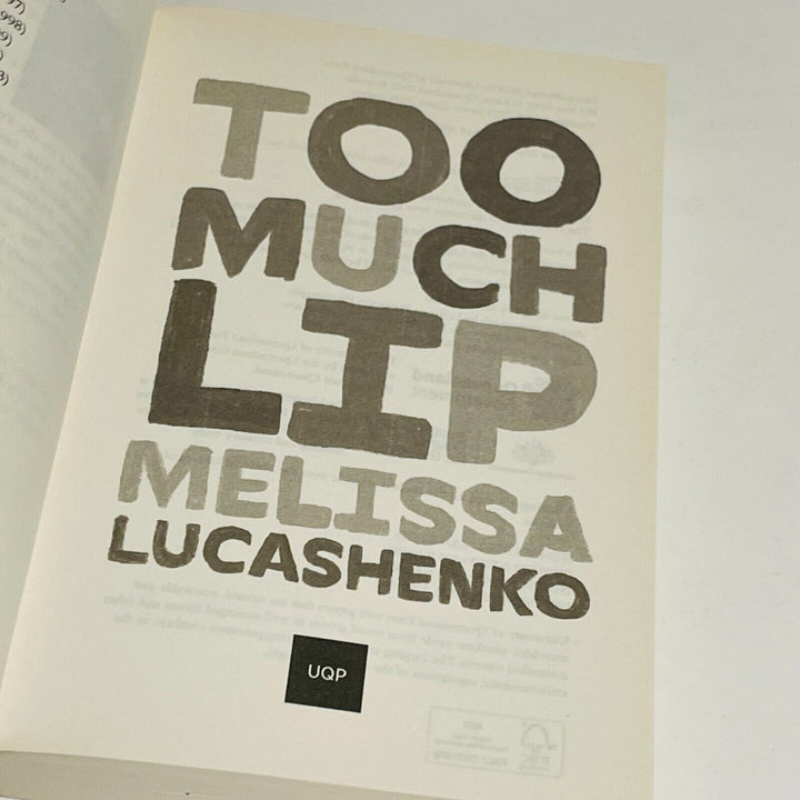 Too Much Lip • Melissa Lucashenko