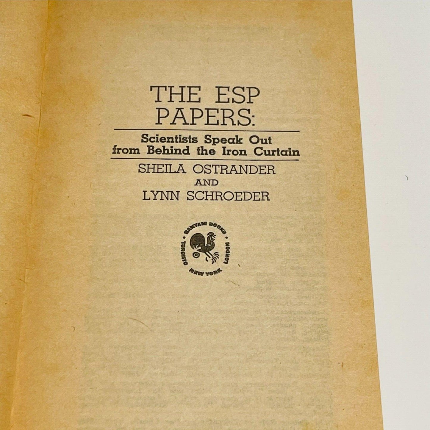 The ESP Papers