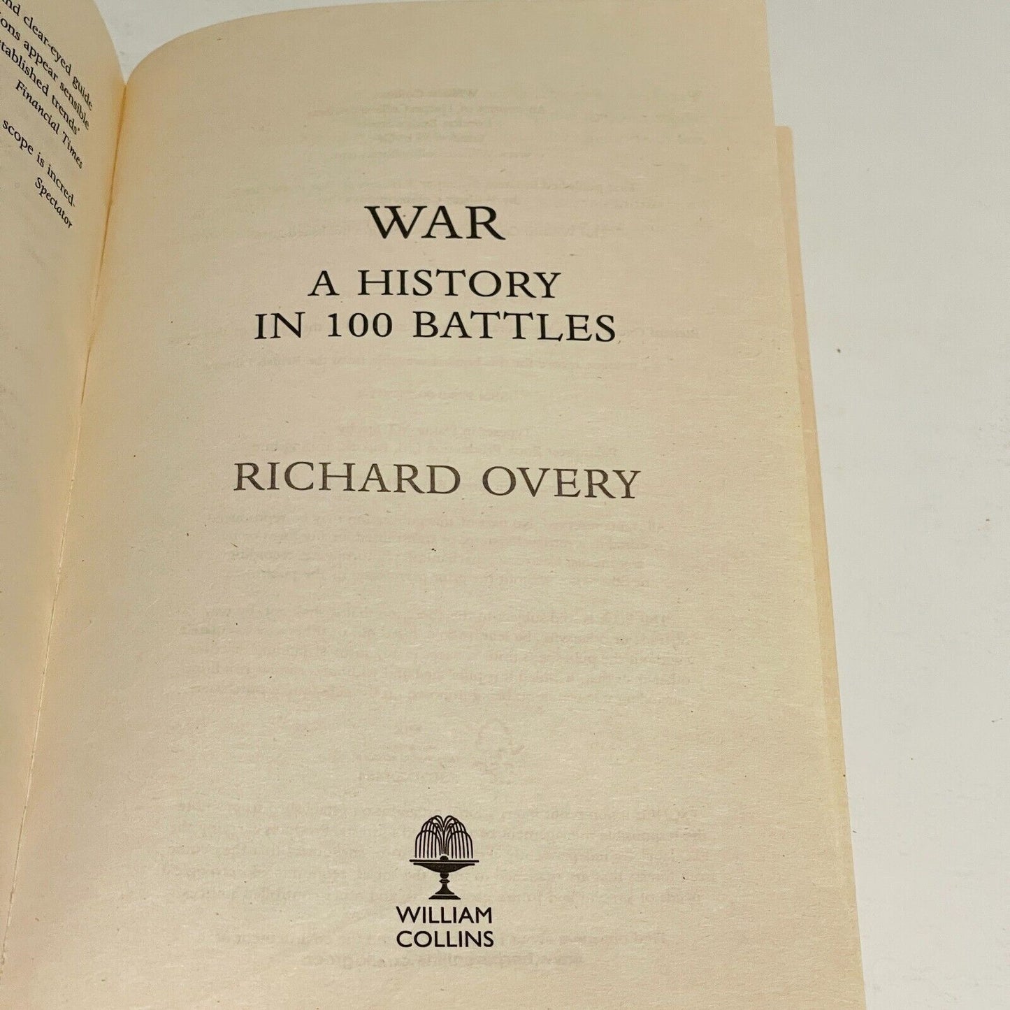 War A History in 100 Battles