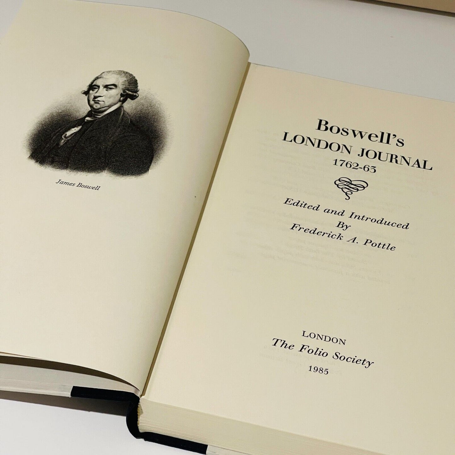 Boswell's London Journal 1762-63