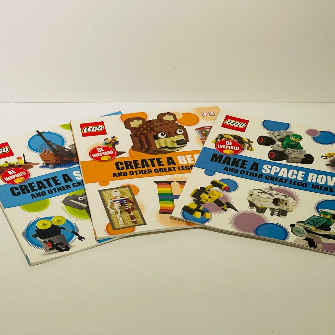 LEGO Explore, Create, Make & Build Lego Challenges Bundle