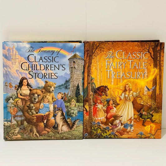 Classic Fairytale Treasury + Treasury of Classic Children's Stories Bundle