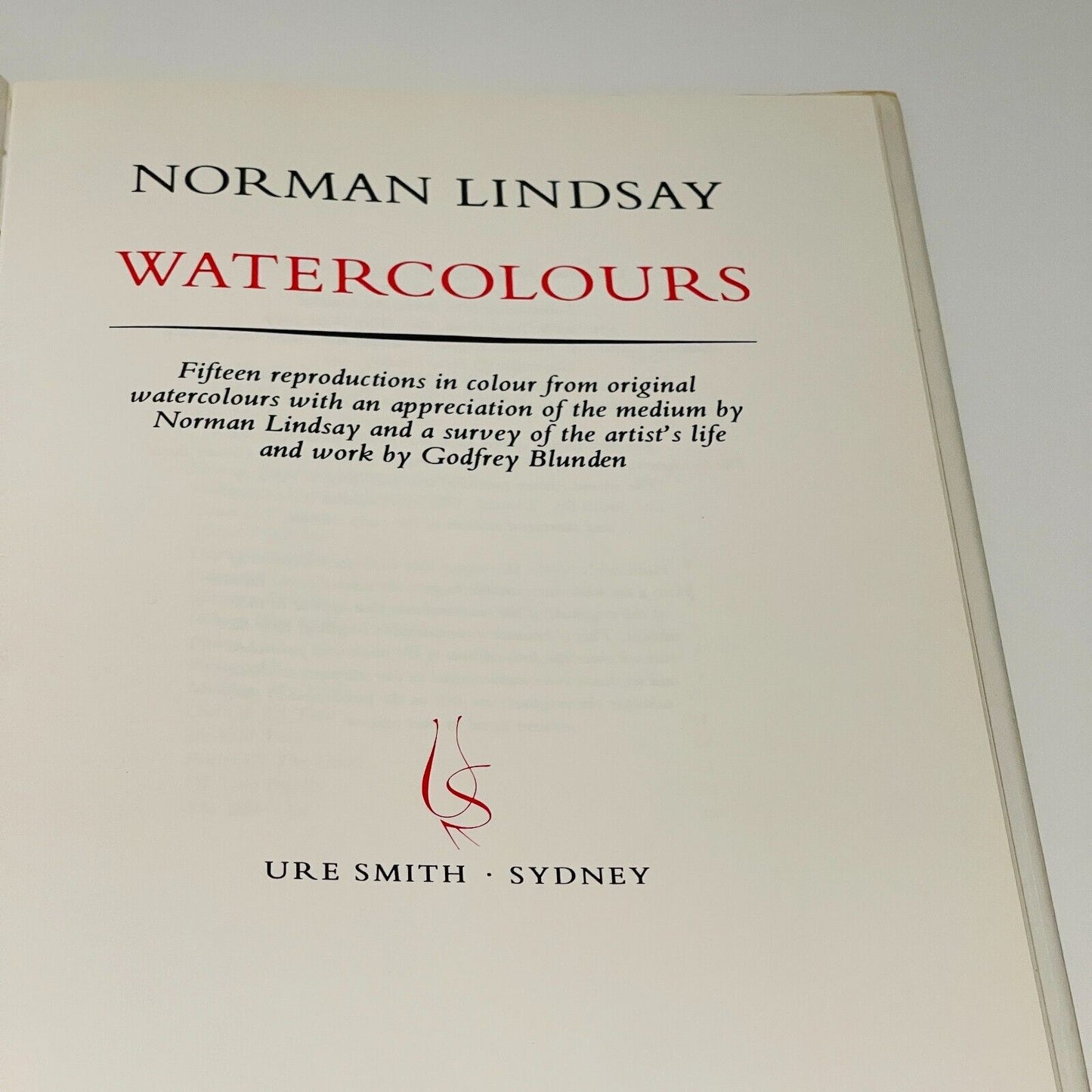 Norman Lindsay Watercolours