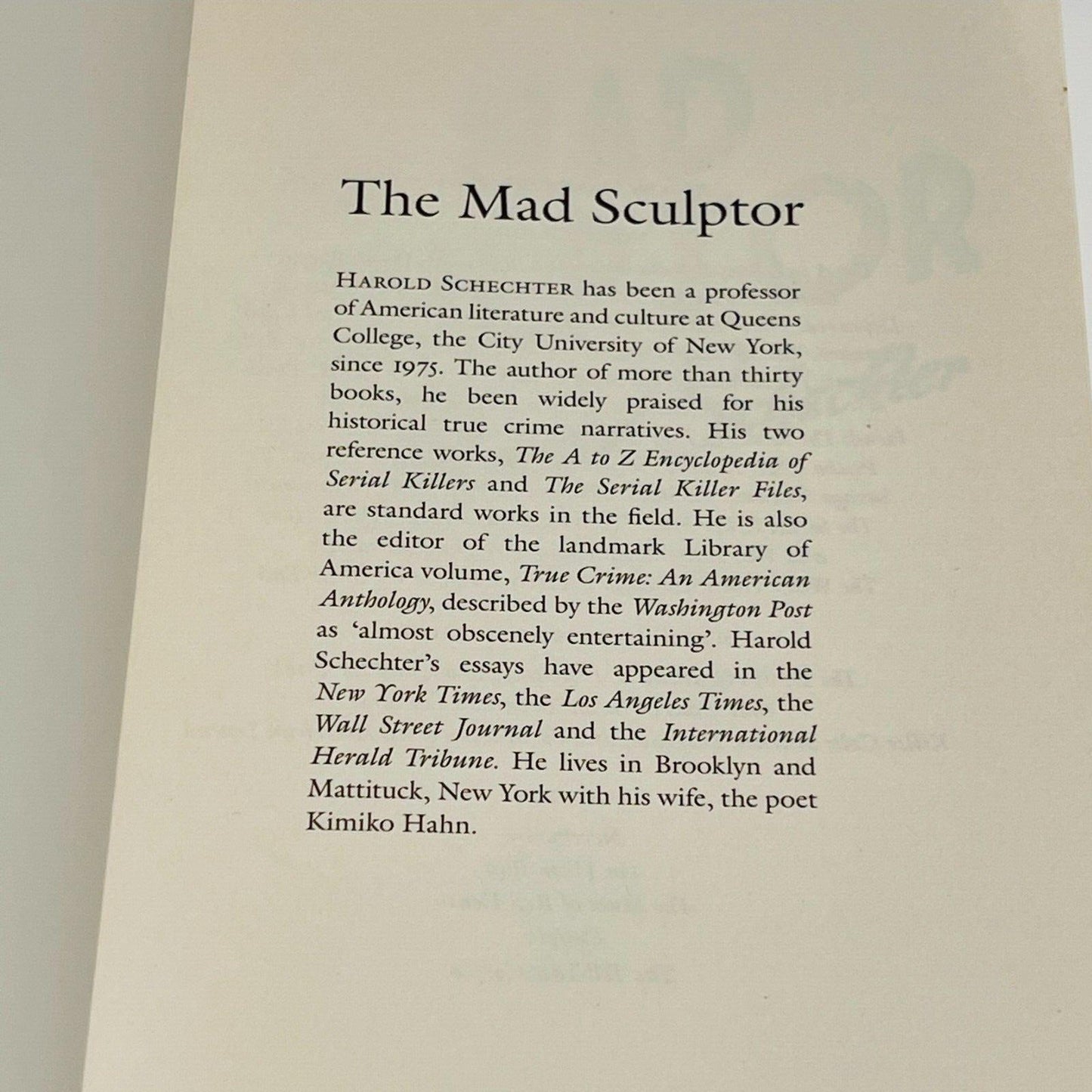 The Mad Sculptor