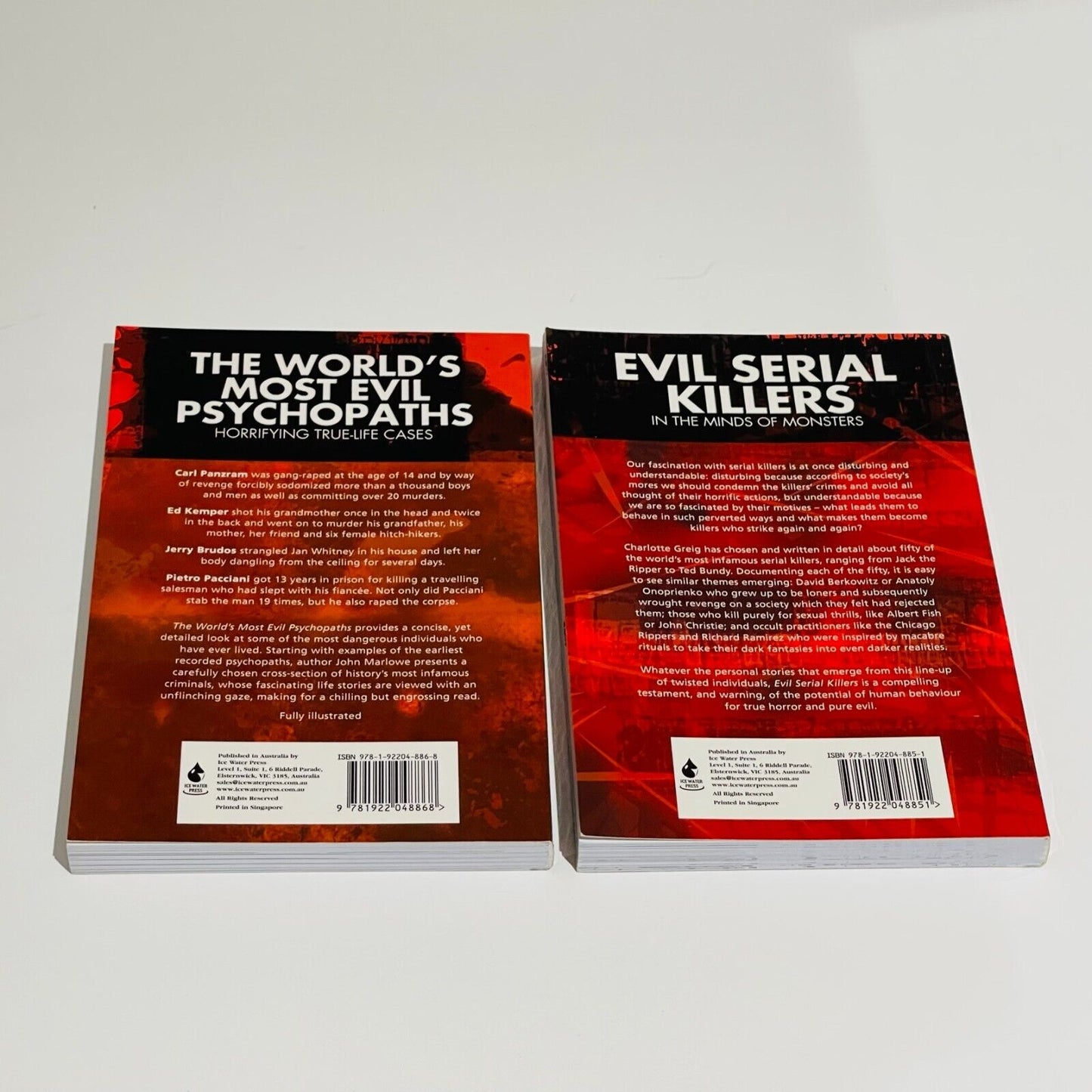 Evil Serial Killers + World's Most Evil Psychopaths Bundle