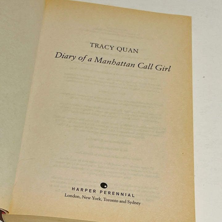 Diary of a Manhattan Call Girl