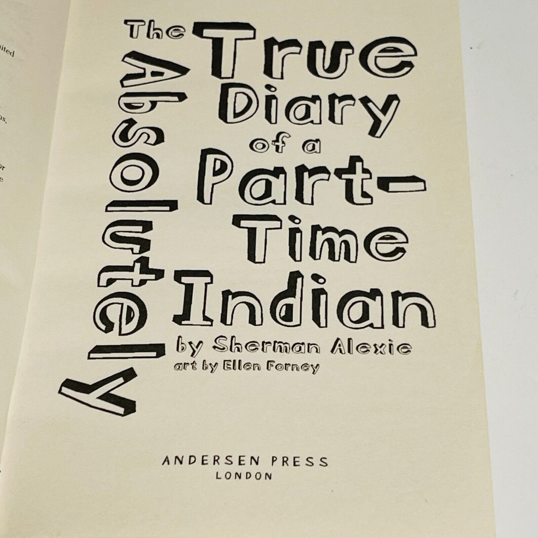 The Absolutely True Diary of a Part-Time Indian