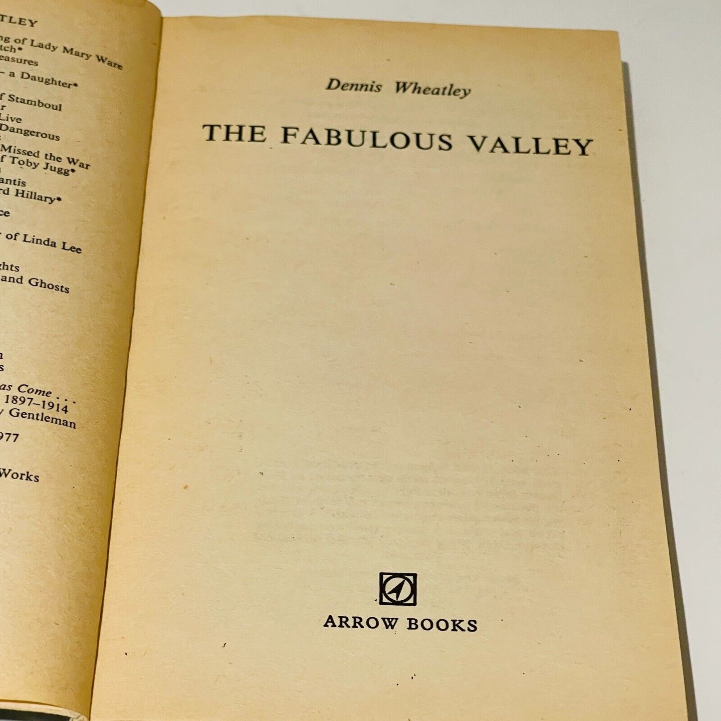 The Fabulous Valley