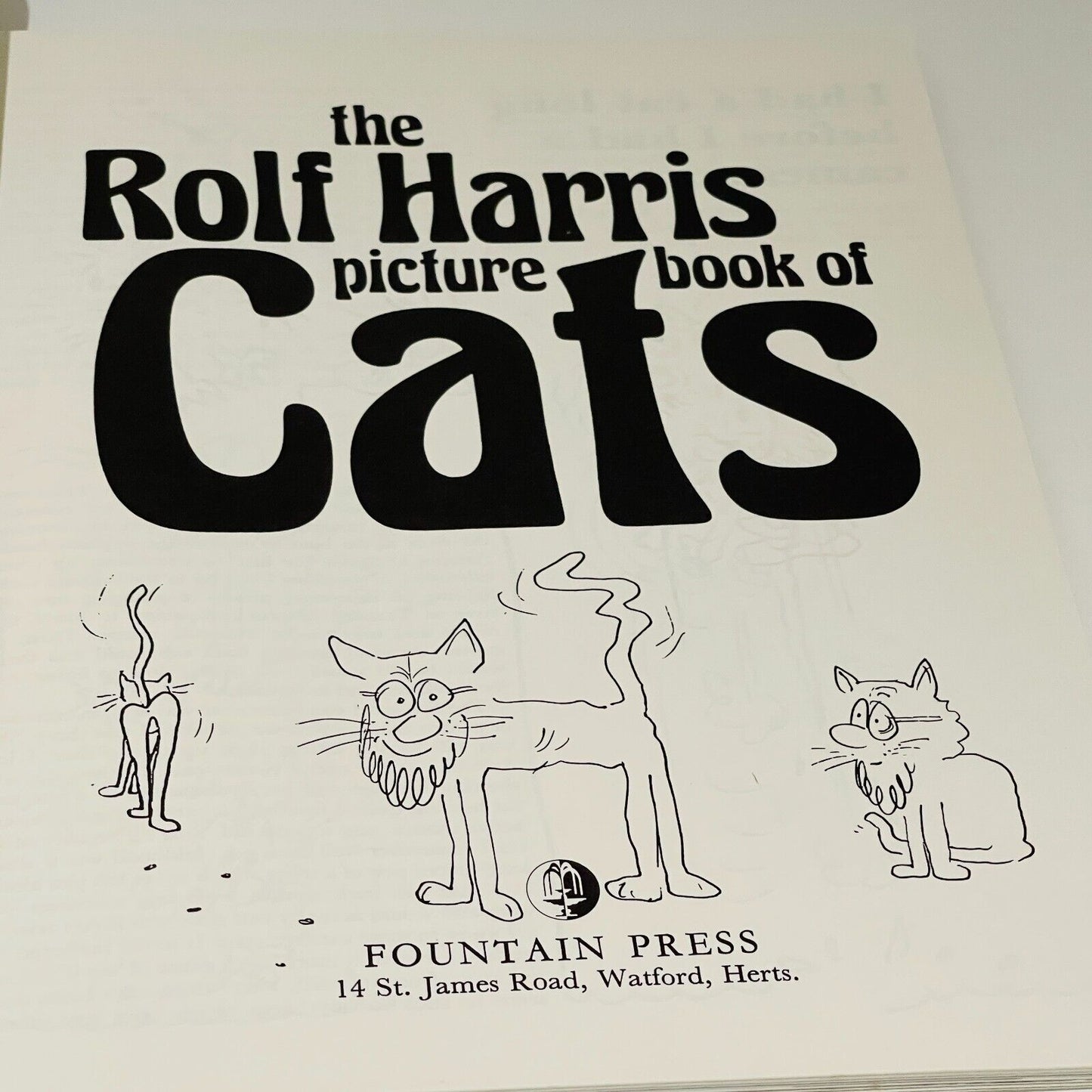 The Rolf Harris Picture Book of Cats