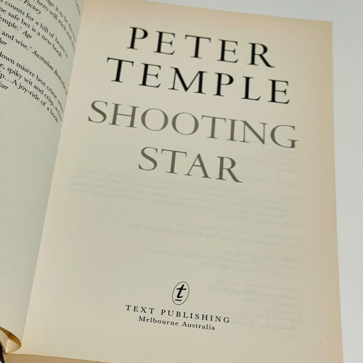 Peter Temple Bundle