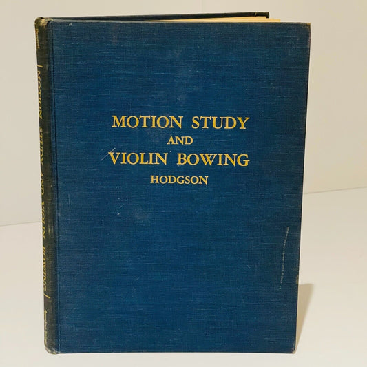 Motion Study & Violin Bowing