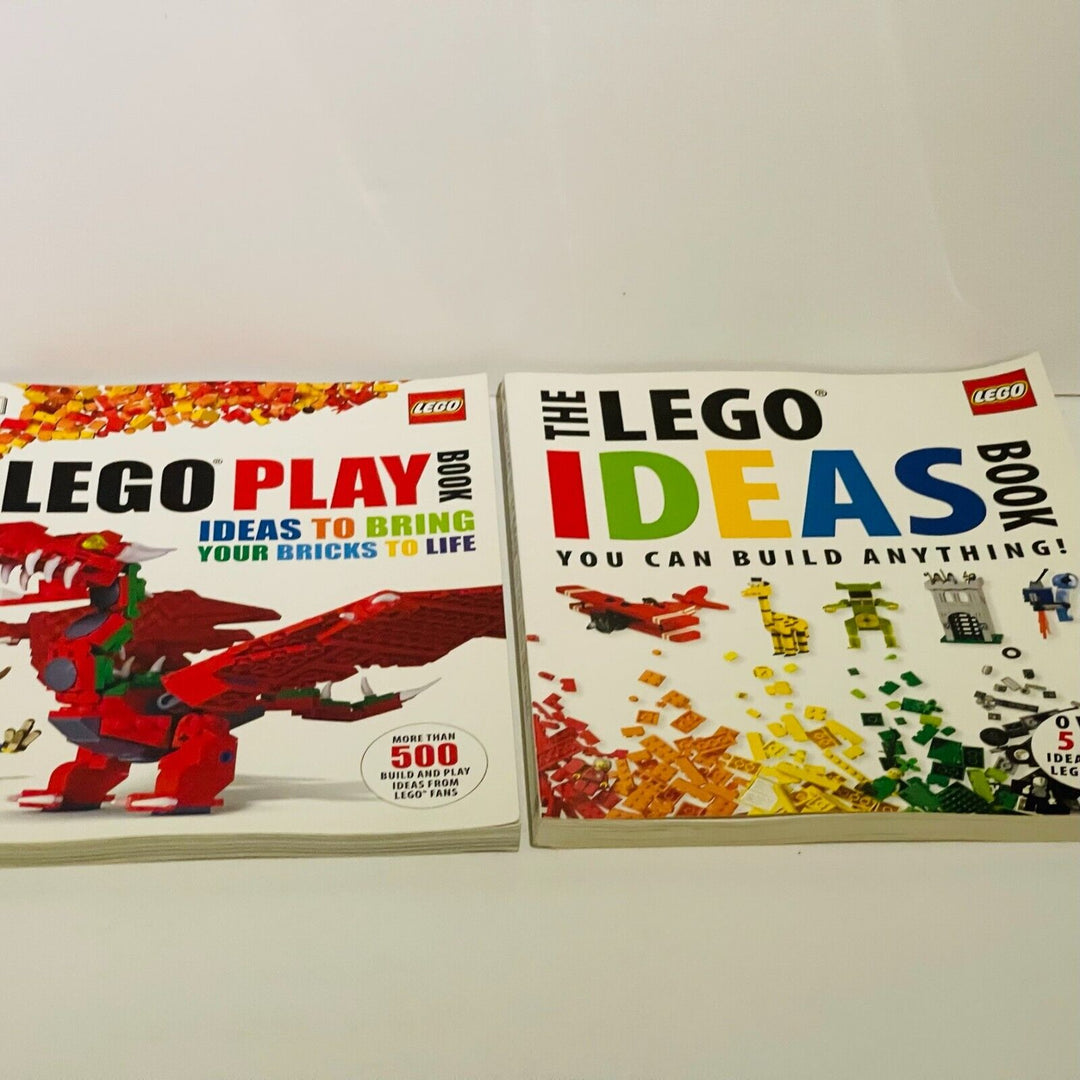 LEGO PLAY & LEGO IDEAS Book Bundle