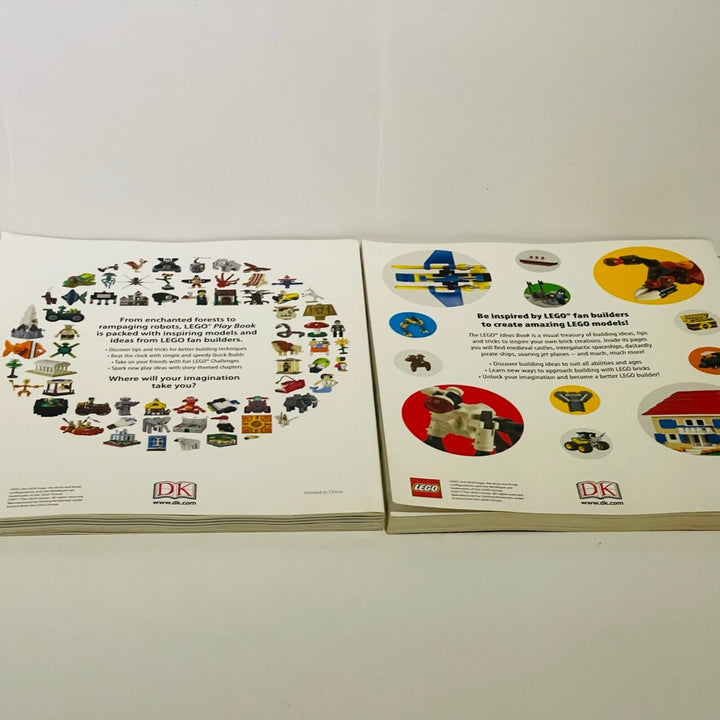 LEGO PLAY & LEGO IDEAS Book Bundle