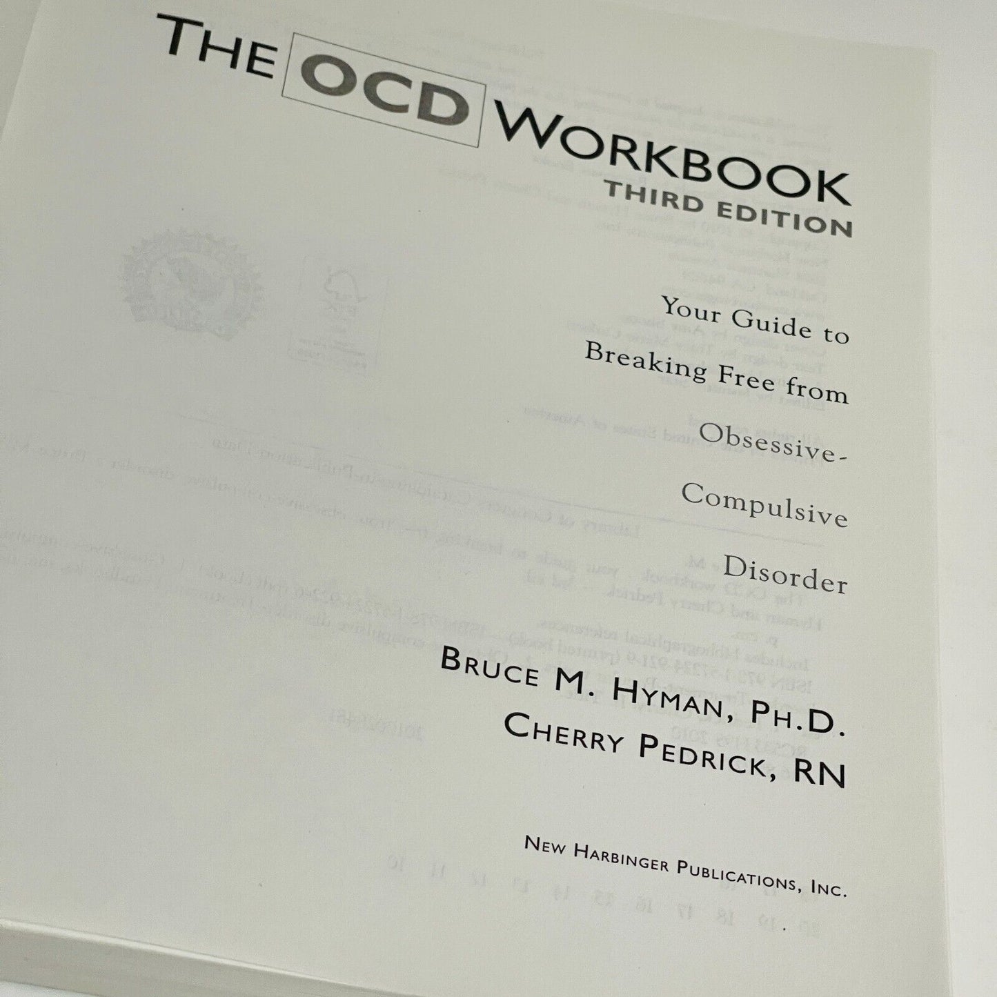 The OCD Workbook