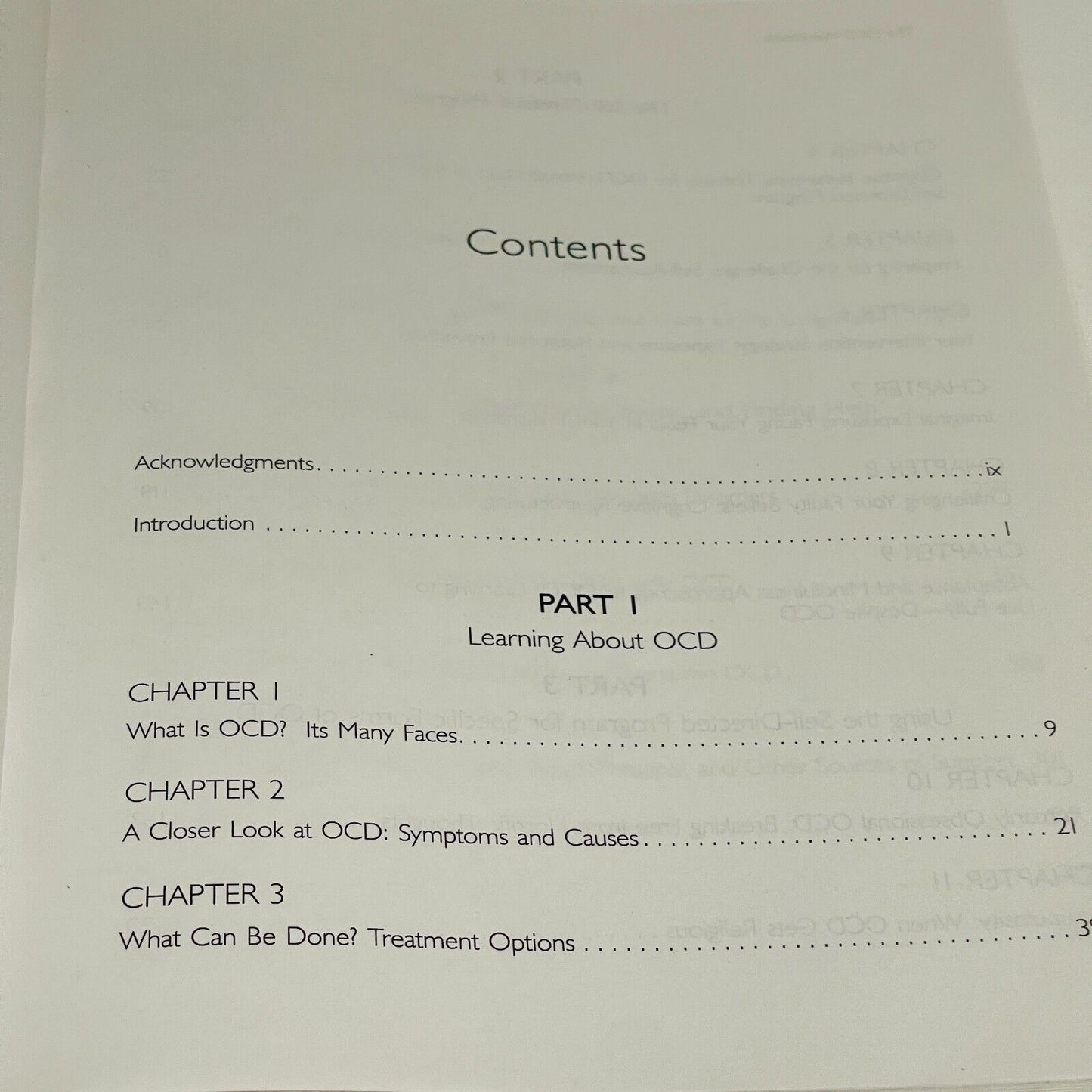 The OCD Workbook