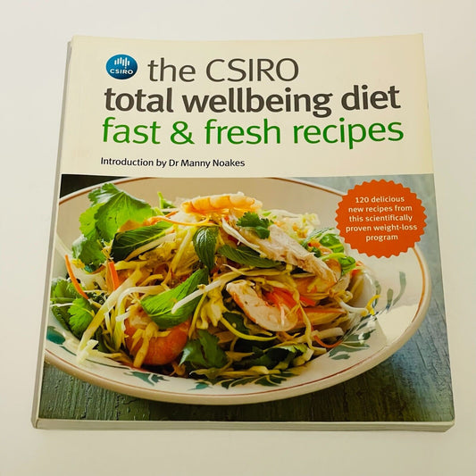 CSIRO Total Wellbeing DietFast & Fresh Recipes - Miss Holley Emma's Bookroom