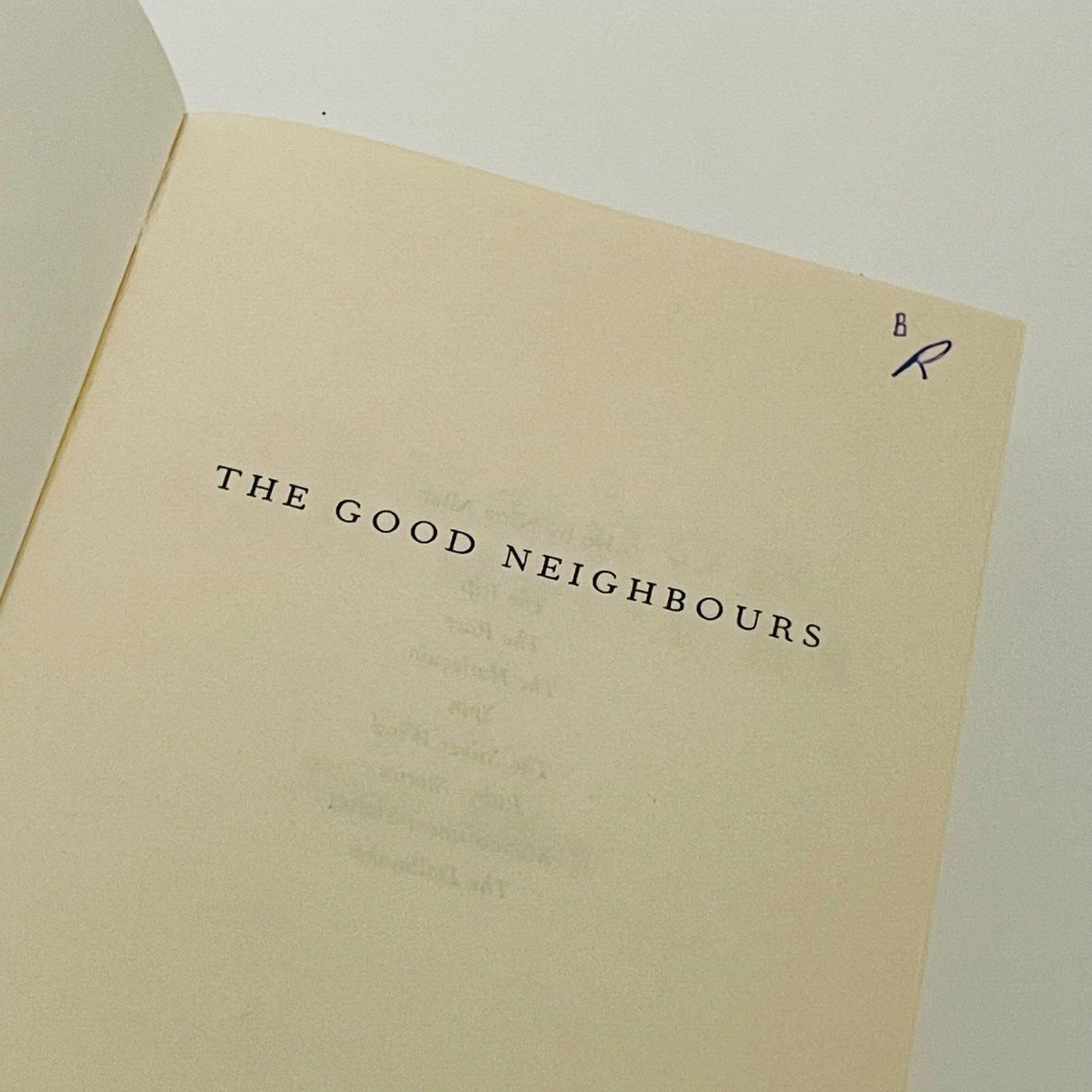 The Good Neighbours - Miss Holley Emma's Bookroom