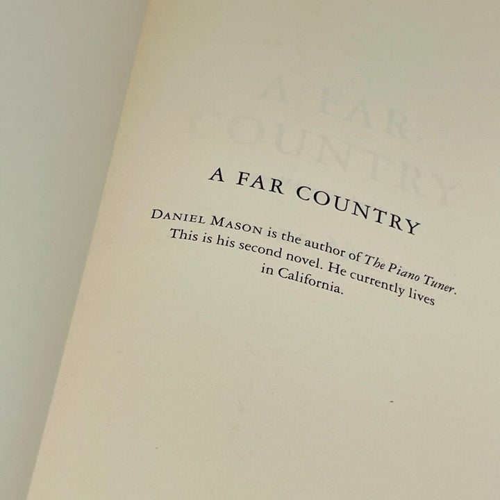 A Far Country - Miss Holley Emma's Bookroom