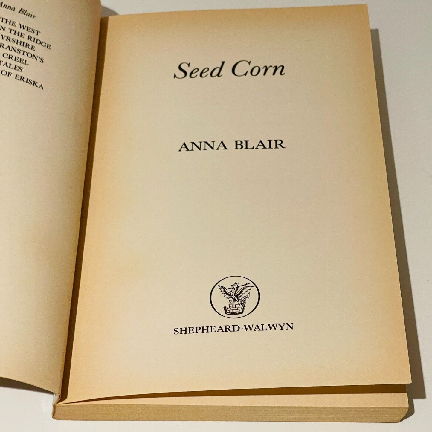 Seed Corn and Other Short Stories - Miss Holley Emma's Bookroom