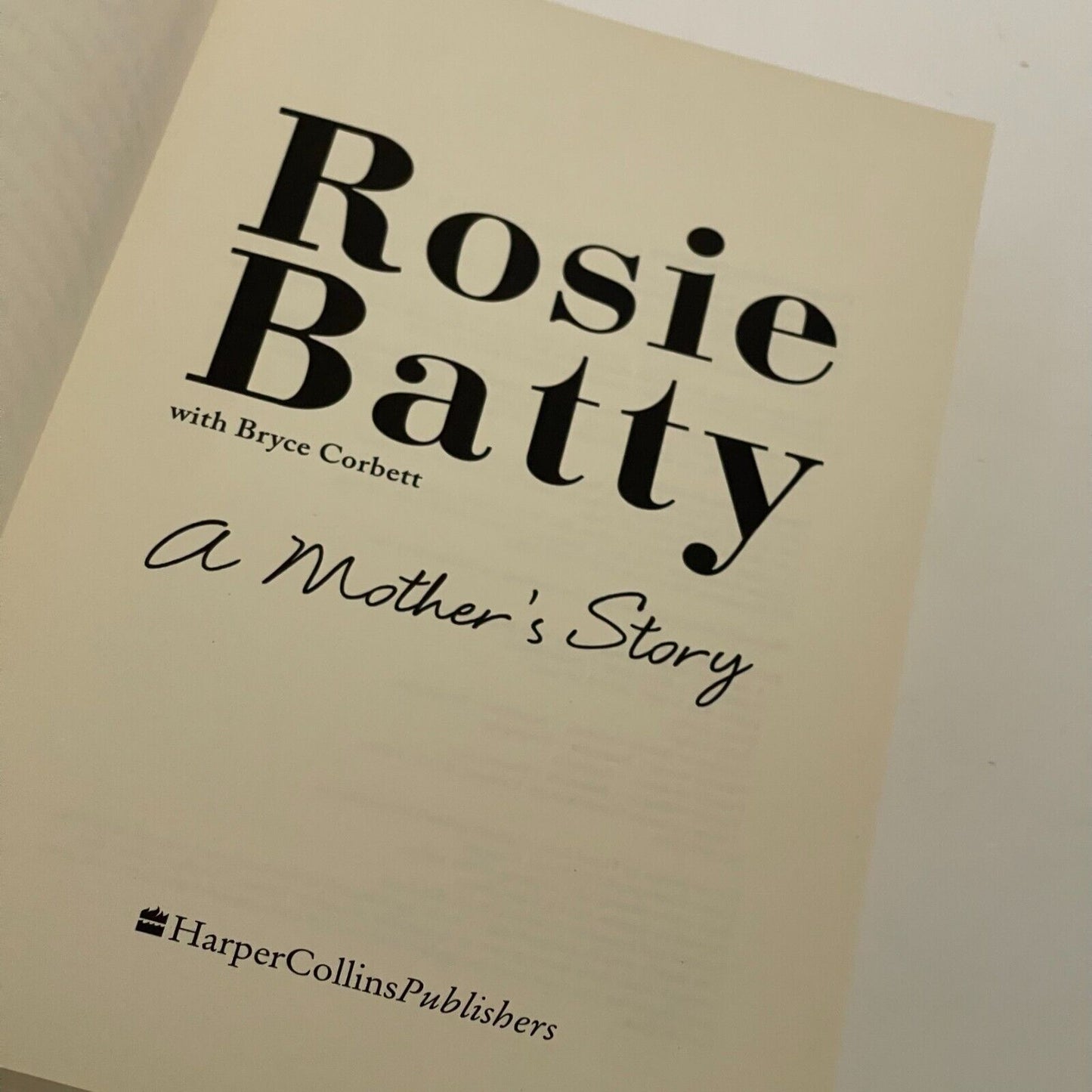 Rosie Batty: A Mother's Story