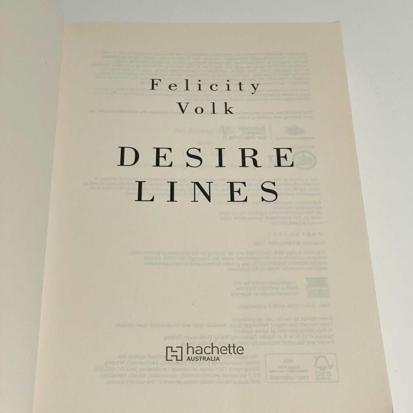 Desire Lines - Miss Holley Emma's Bookroom