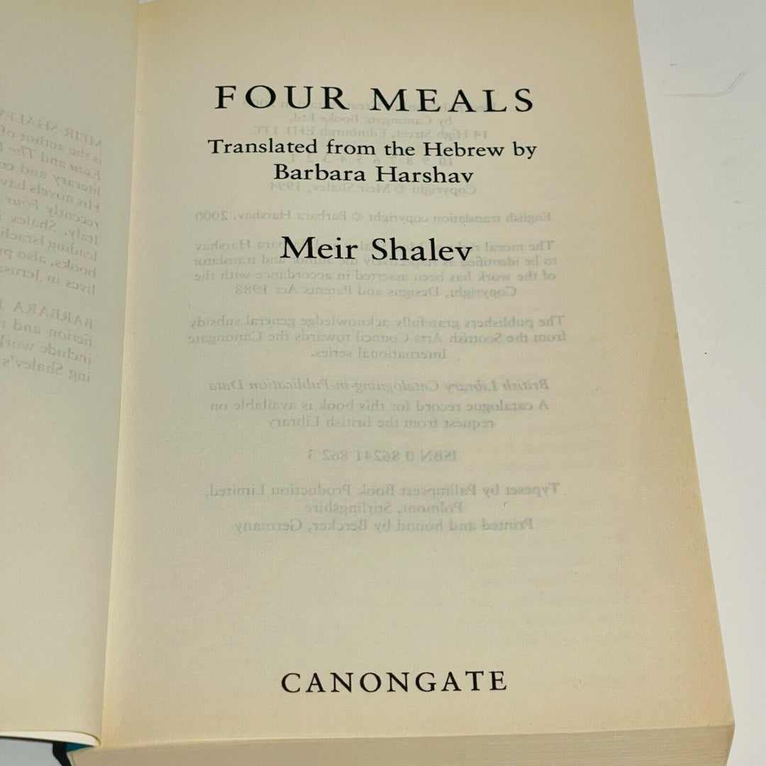 Four Meals: A Novel