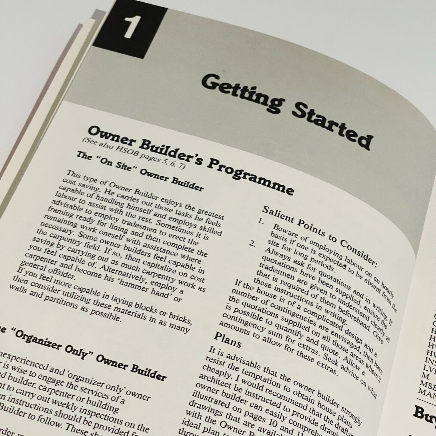 The Australian Owner Builders Manual