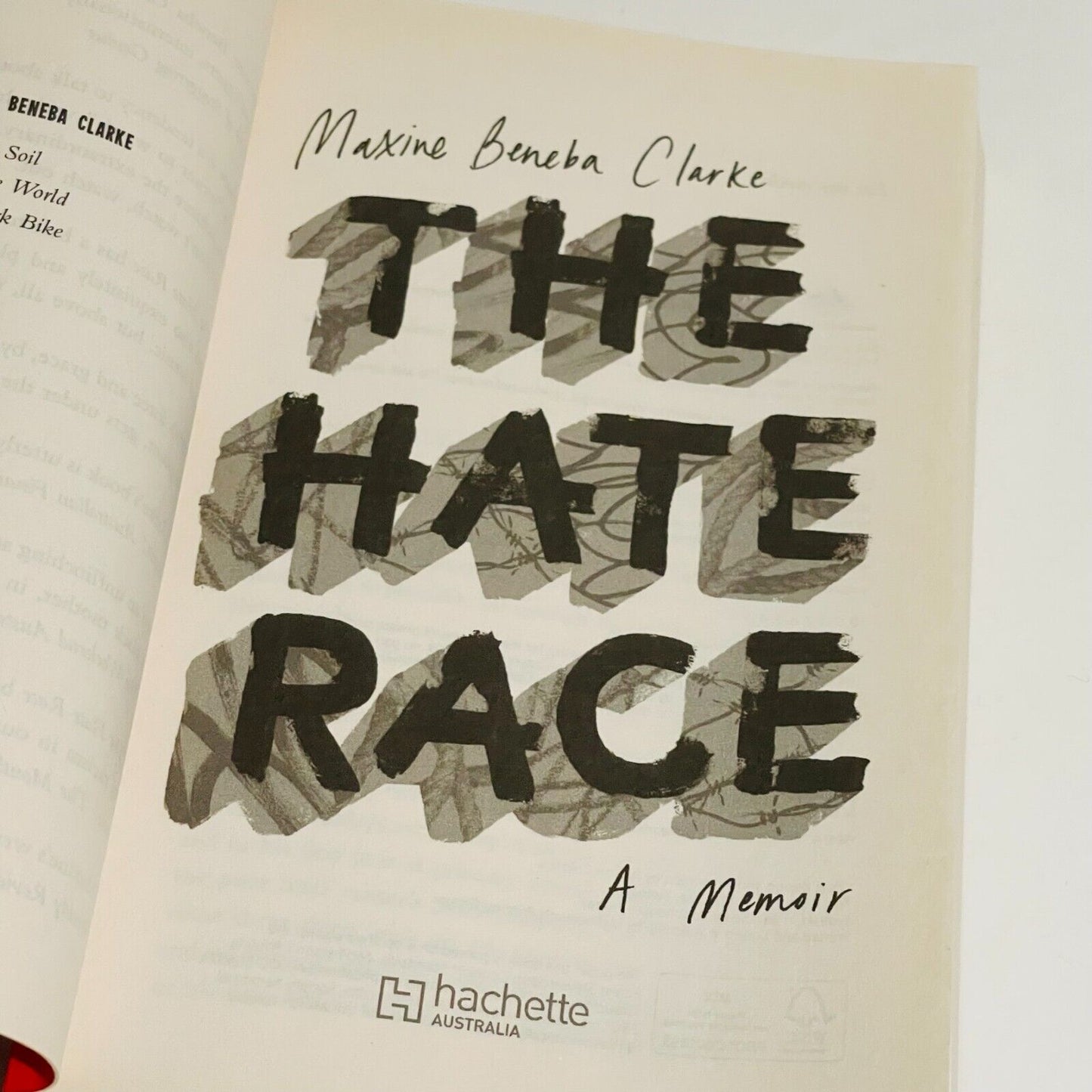 The Hate Race: A Memoir