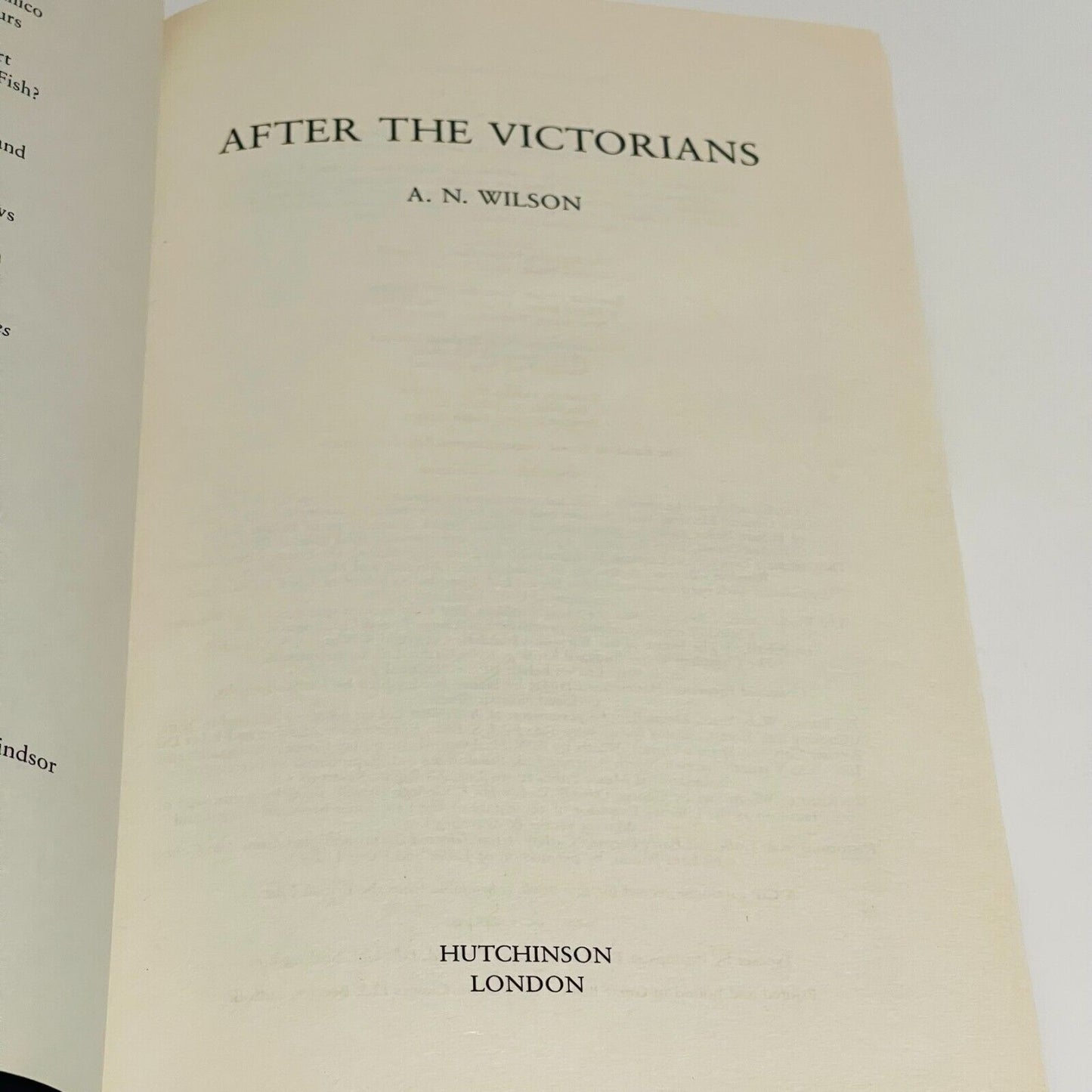 After The Victorians 1901-1953