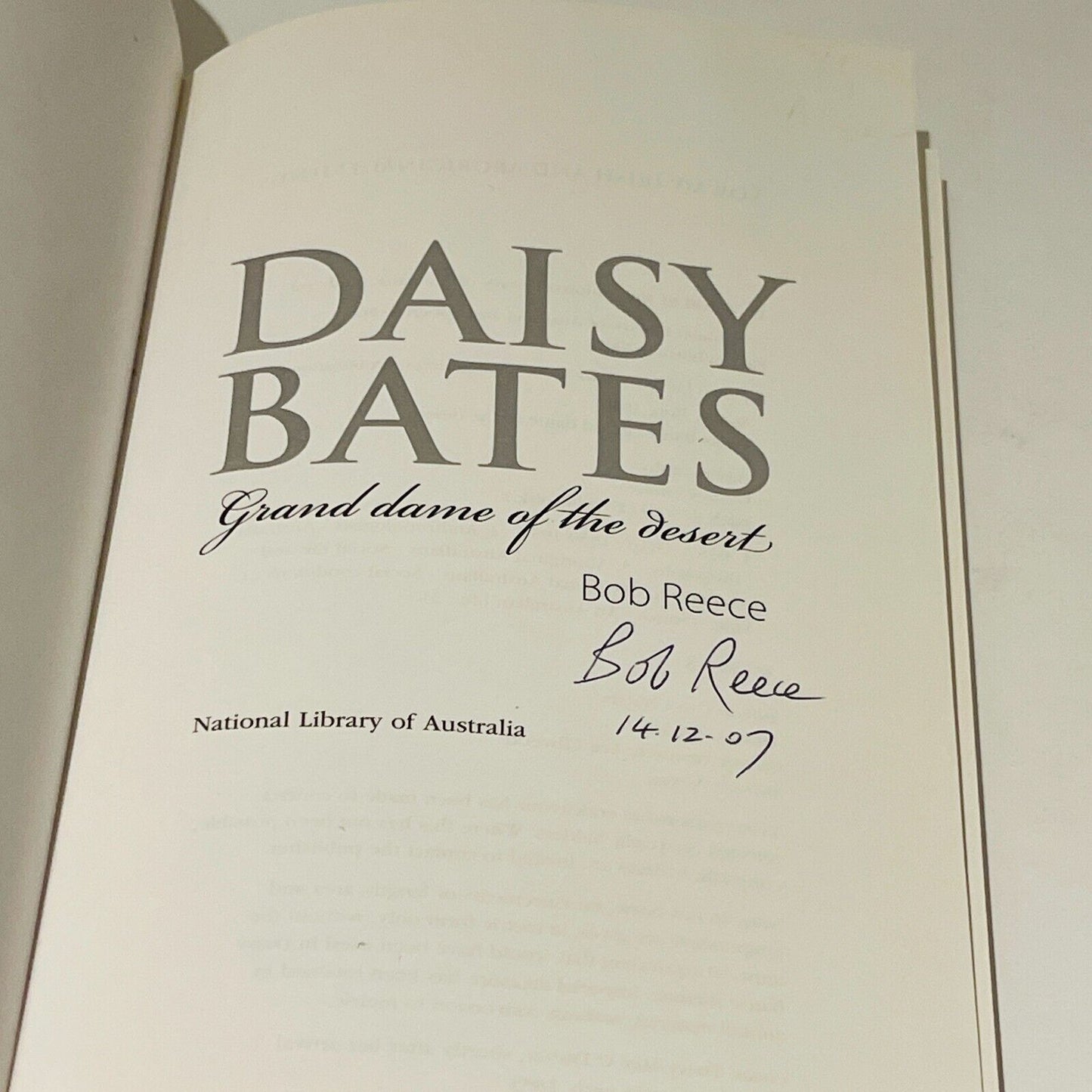 Daisy Bates: Grand Dame of the Desert