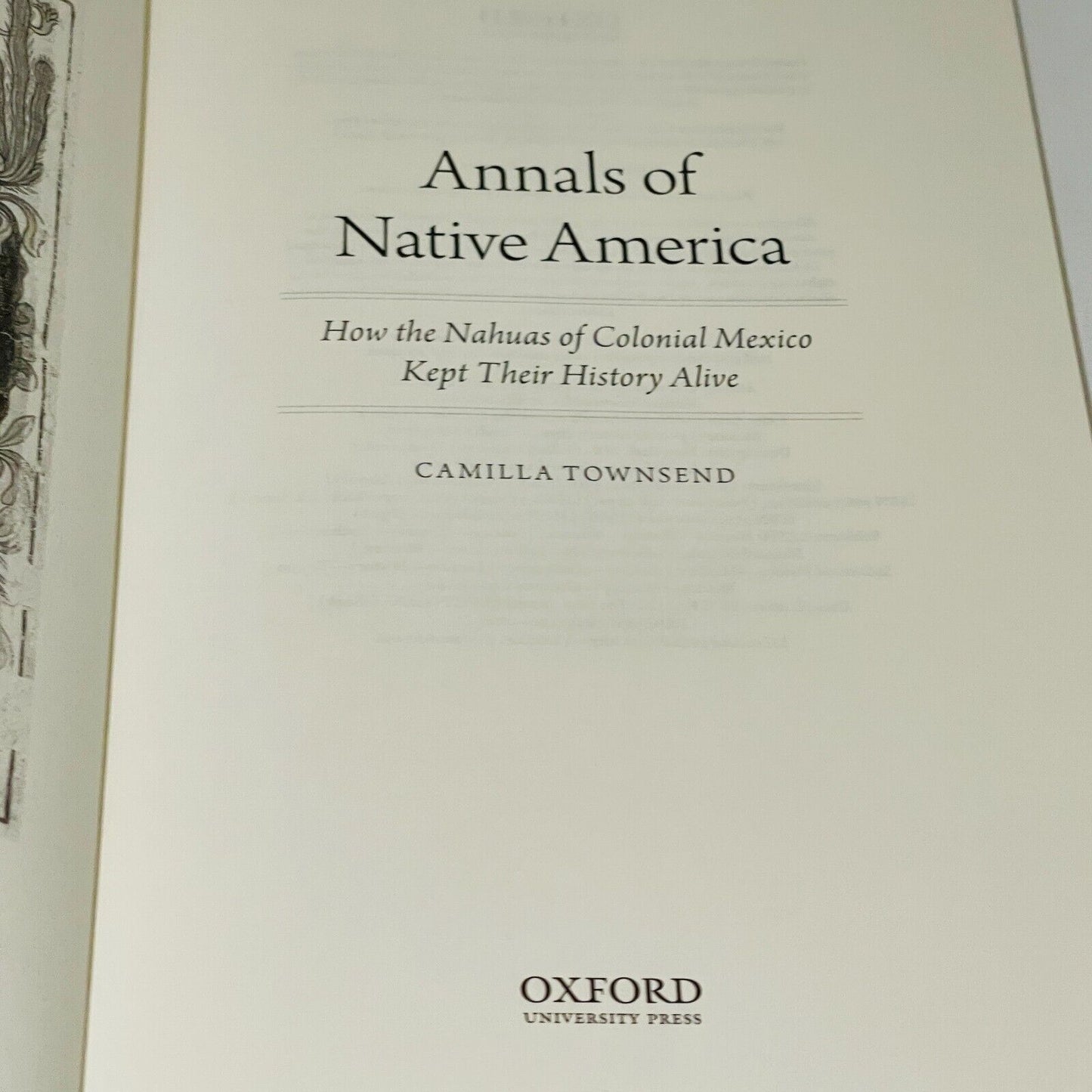 Annals of Native America