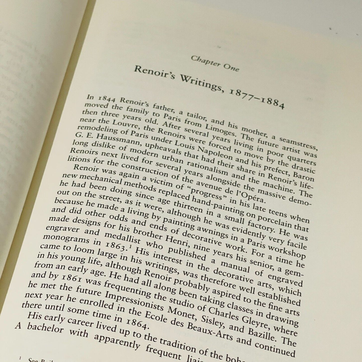 Narure's Workshop Renoir's Writings on Decorative Arts