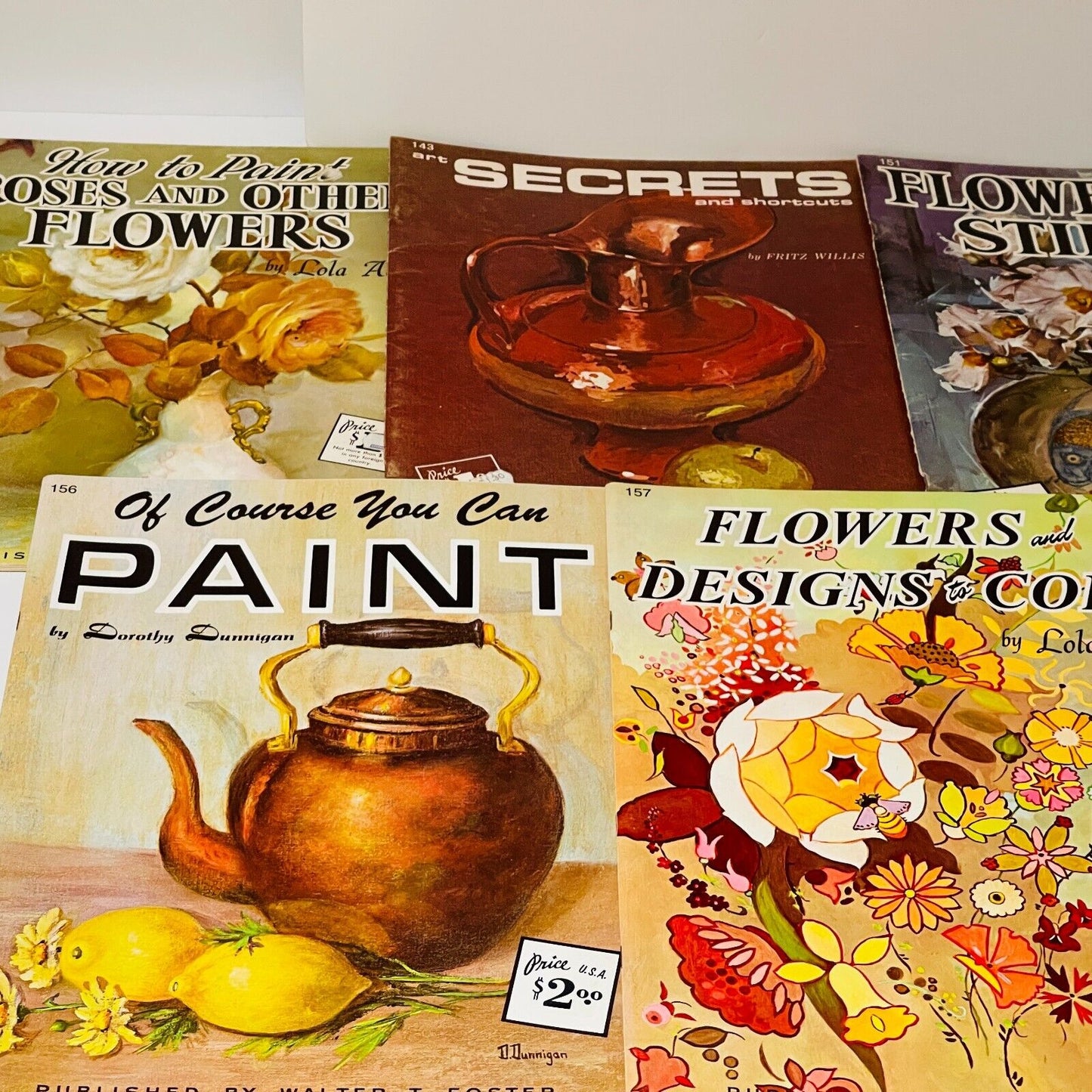 Walter T Foster Vintage Art Book Bundle