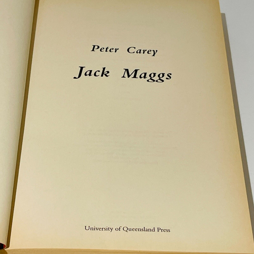 Jack Maggs • Peter Carey