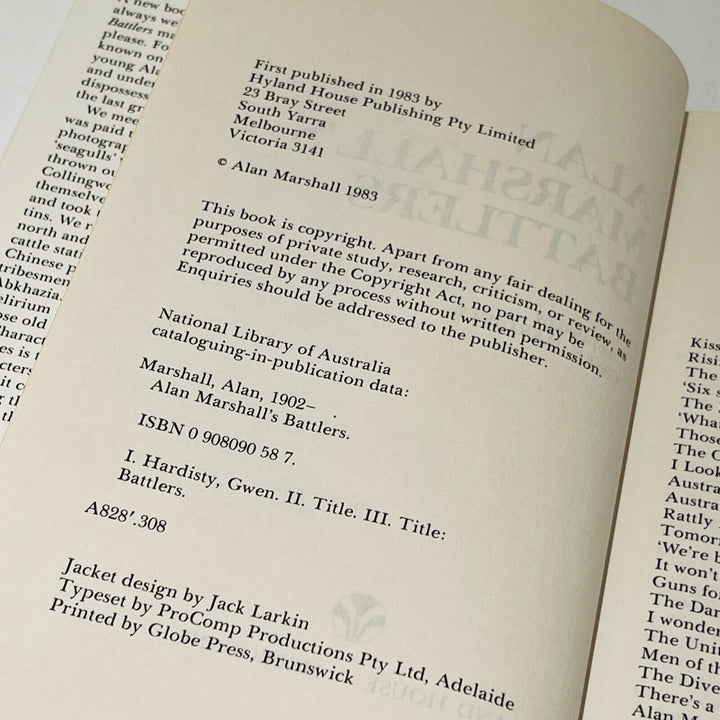 Alan Marshall's Battlers