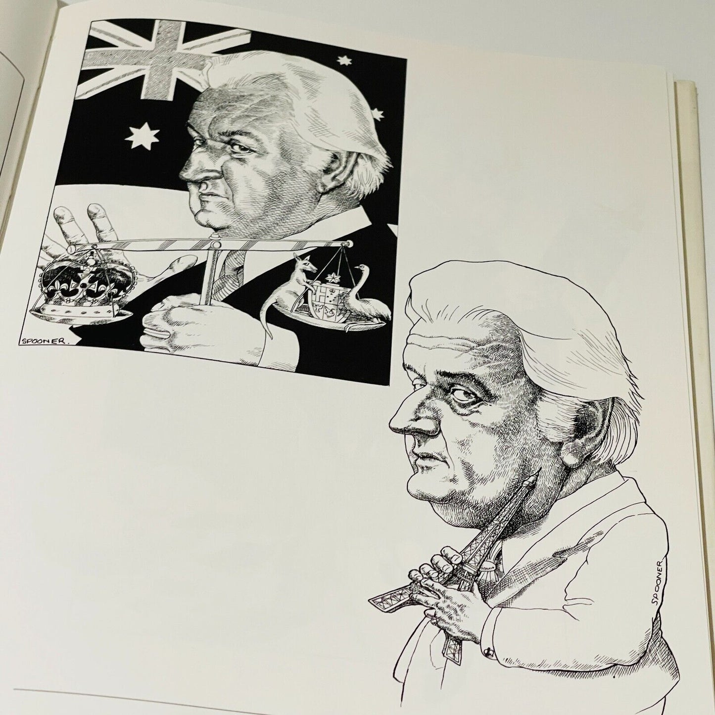 Spooner Caricatures Drawings & Prints