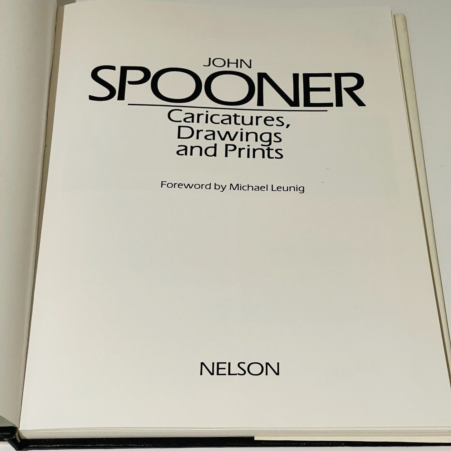 Spooner Caricatures Drawings & Prints