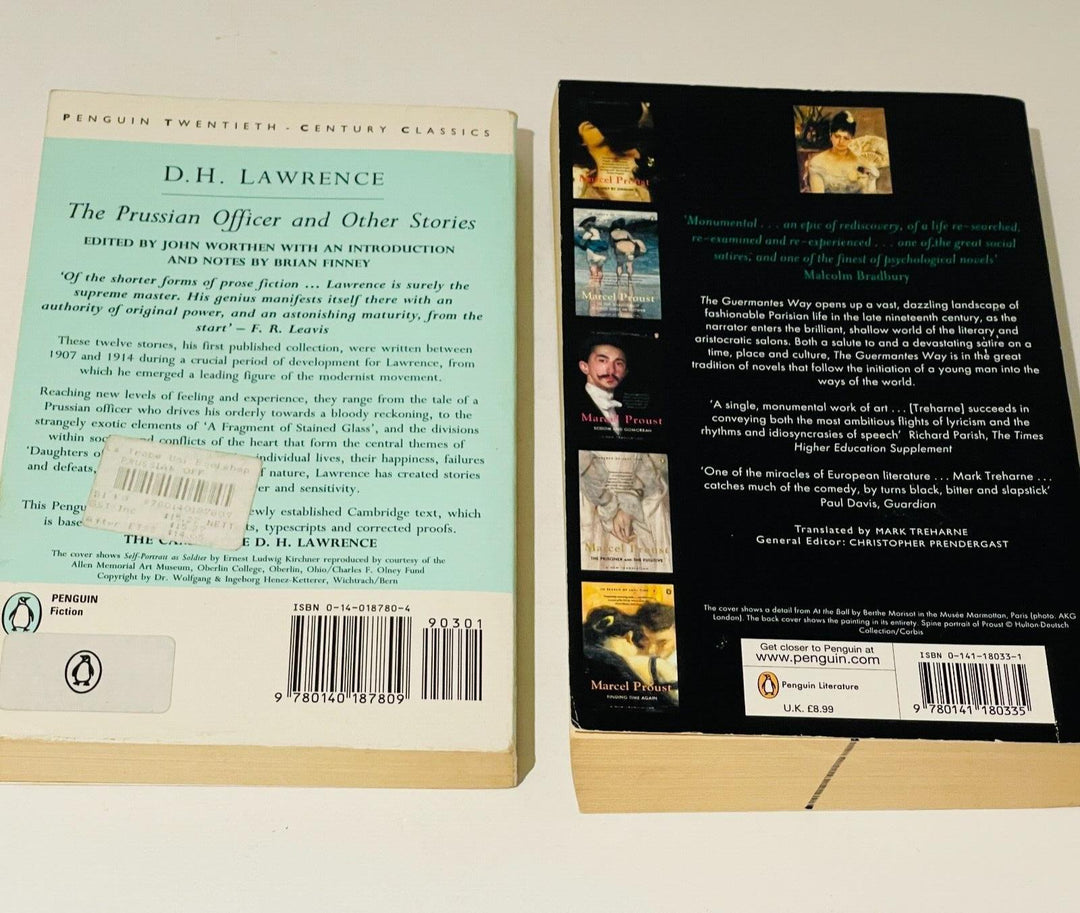 D H Lawrence & Marel Proust Bundle