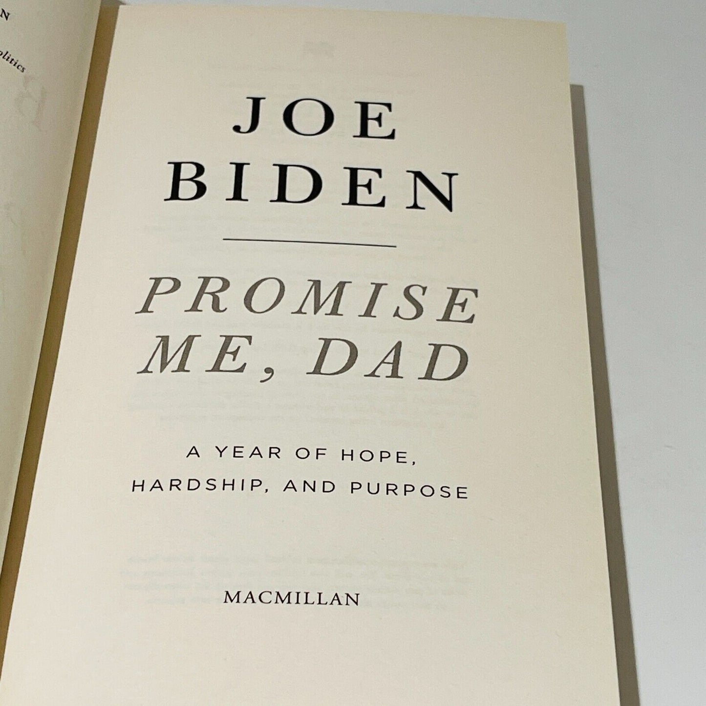 Joe Biden Promise Me, Dad