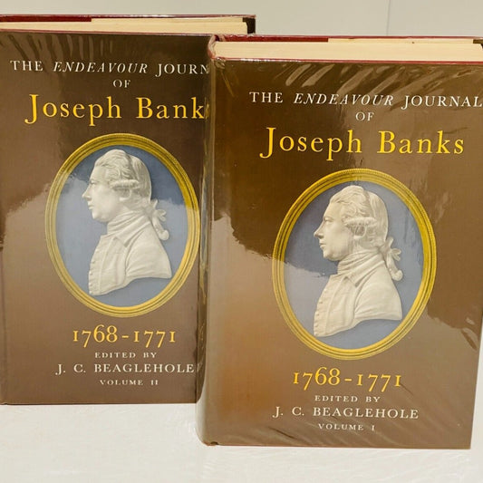 The Endeavour Journal of Joseph Banks Vol 1 & II