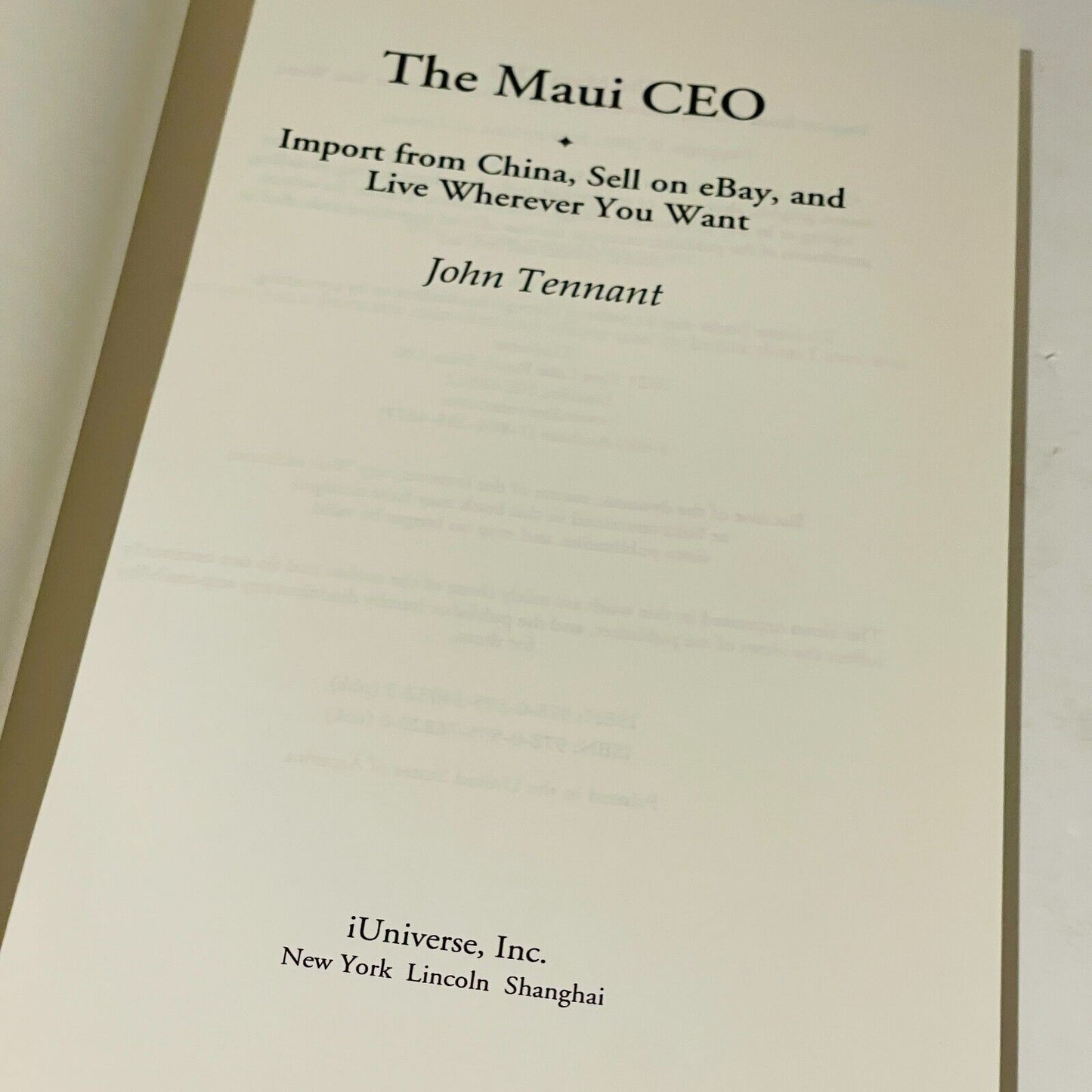 The Maui CEO