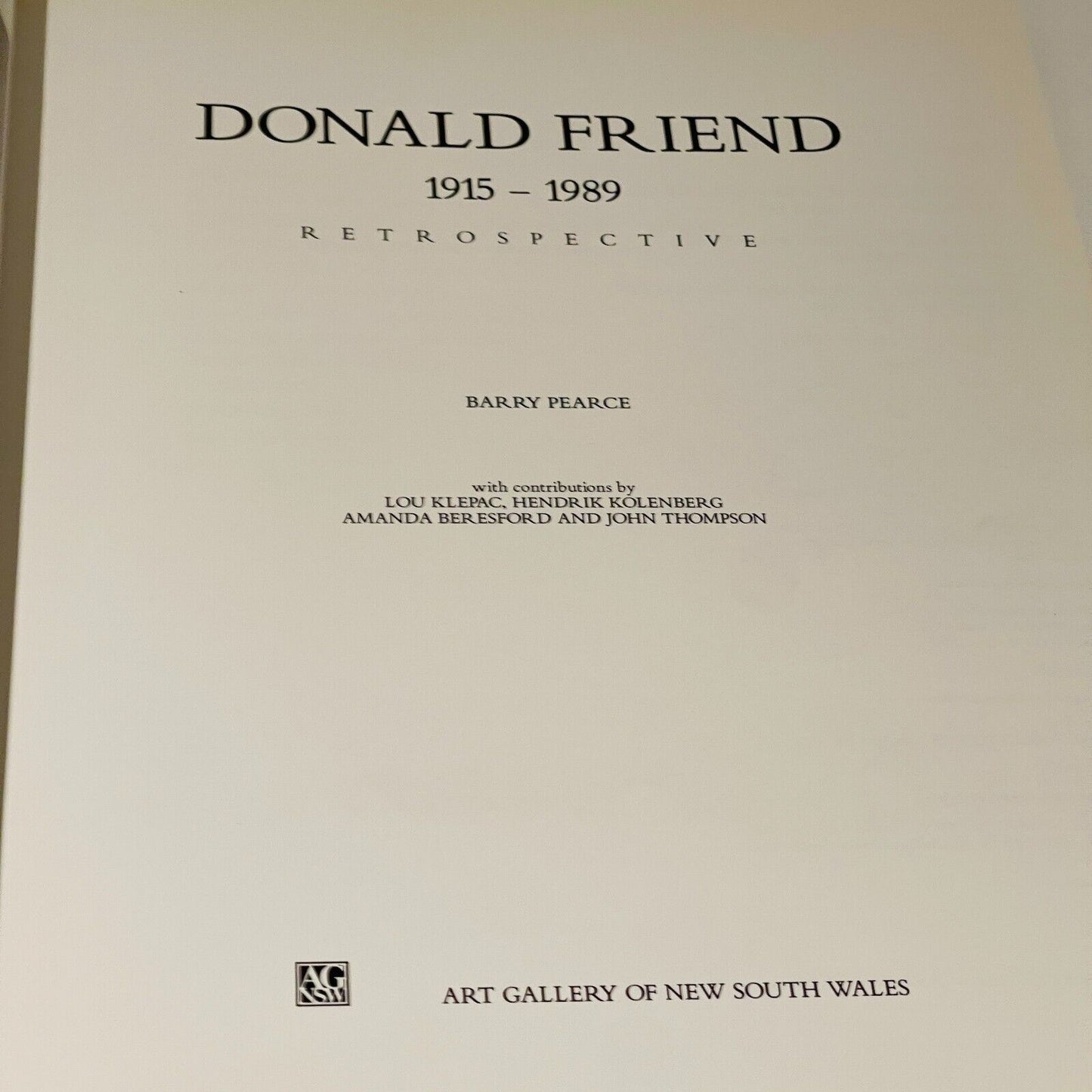 Donald Friend