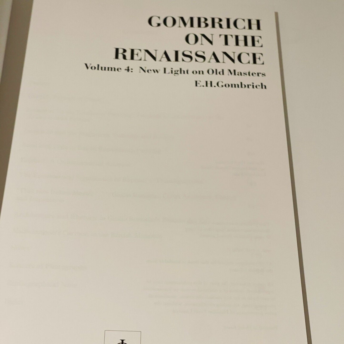 Phaidon Gombrich on the Renaissance Boxset