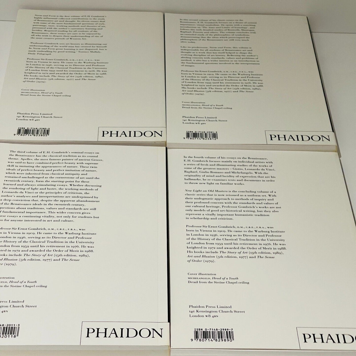 Phaidon Gombrich on the Renaissance Boxset