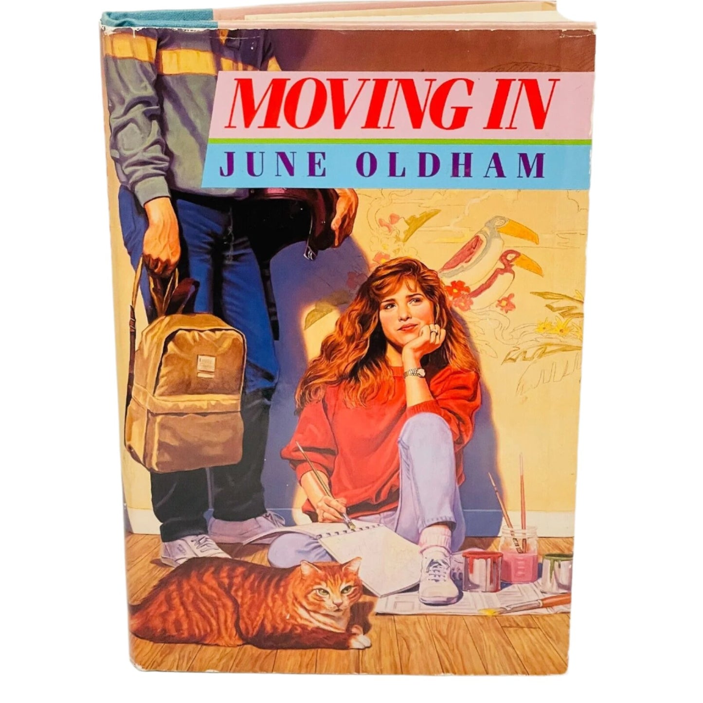 Moving In.  June Oldham.  Fiction Hardcover Book.