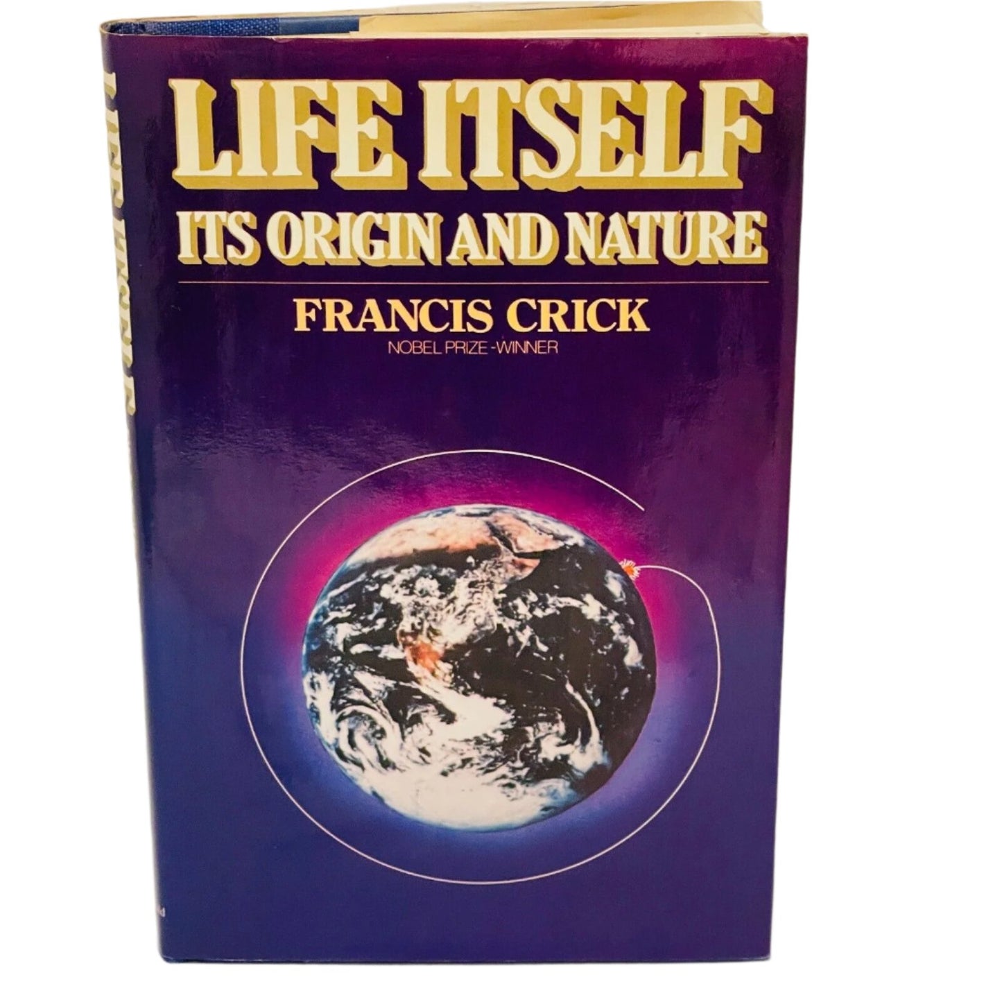 Front cover book.  Life Itself Its origin and nature by Francis Crick