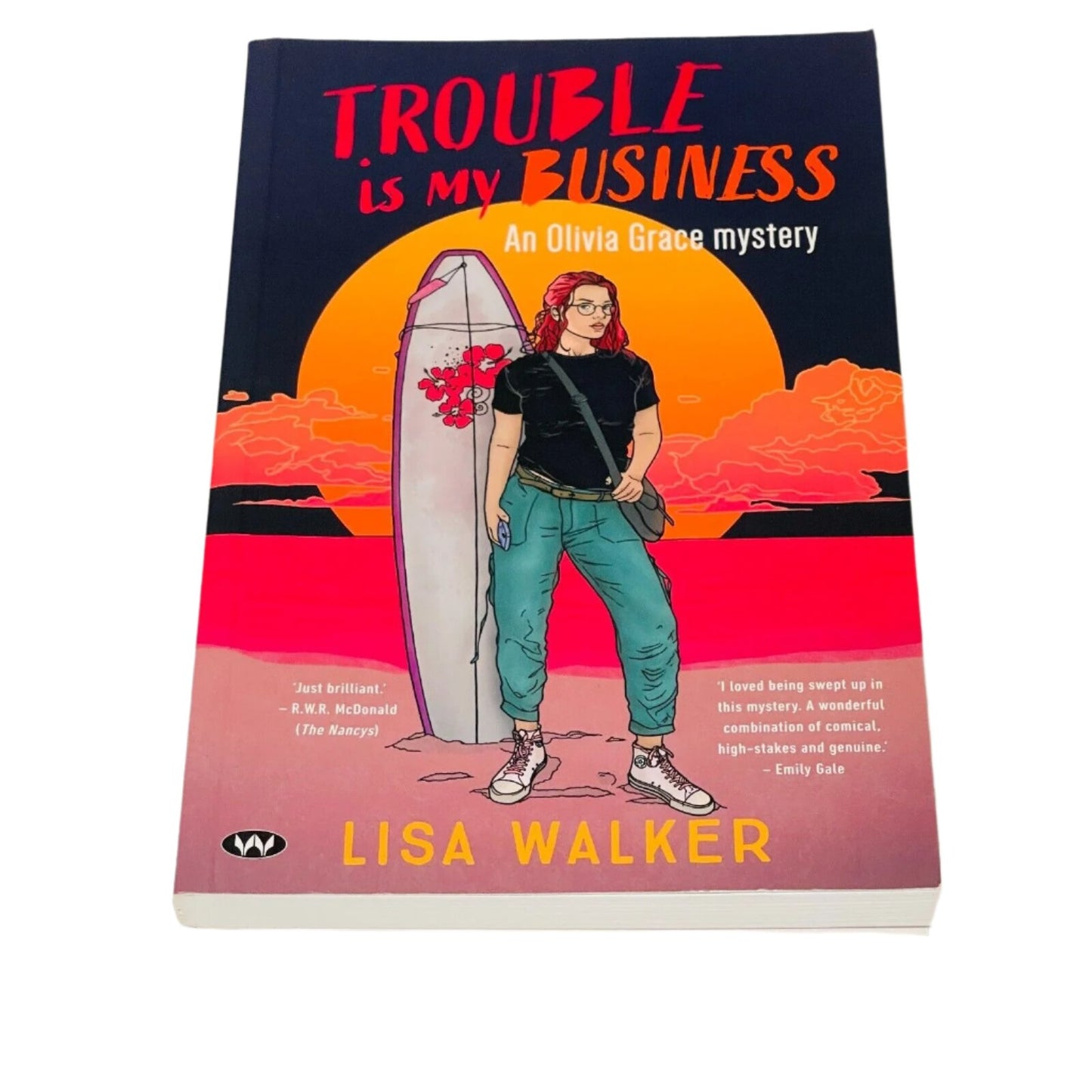 Trouble is my Business. Lisa Walker.  Paperback Book.